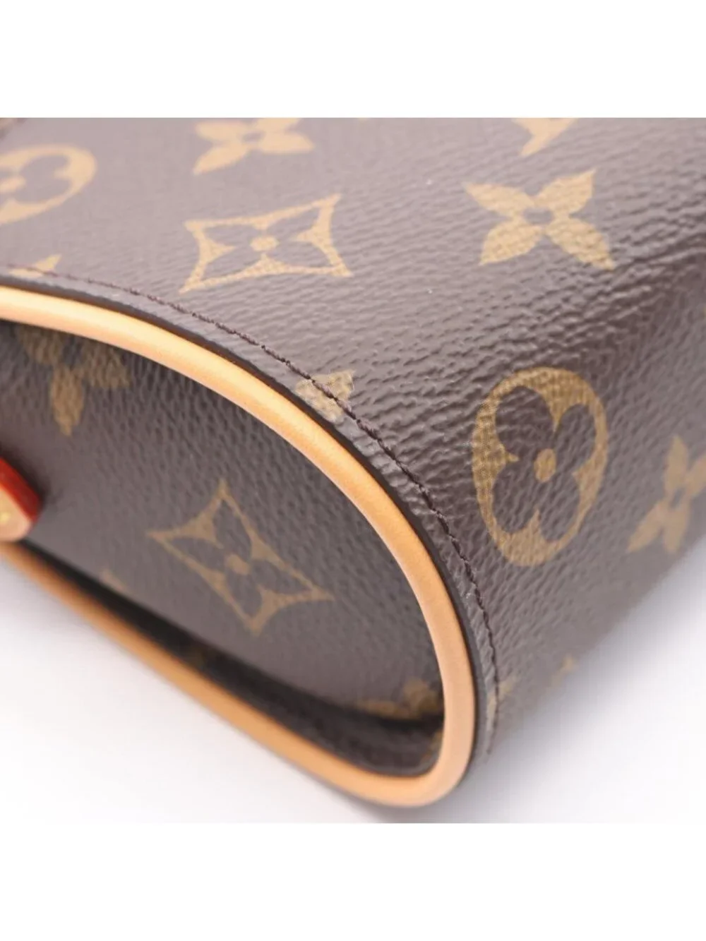 Louis Vuitton Shoulder Bag Pochette Camille Canvas Leather